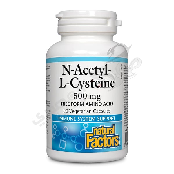 Natural Factors Nac 500 Mg 90 Vegetarian Capsules