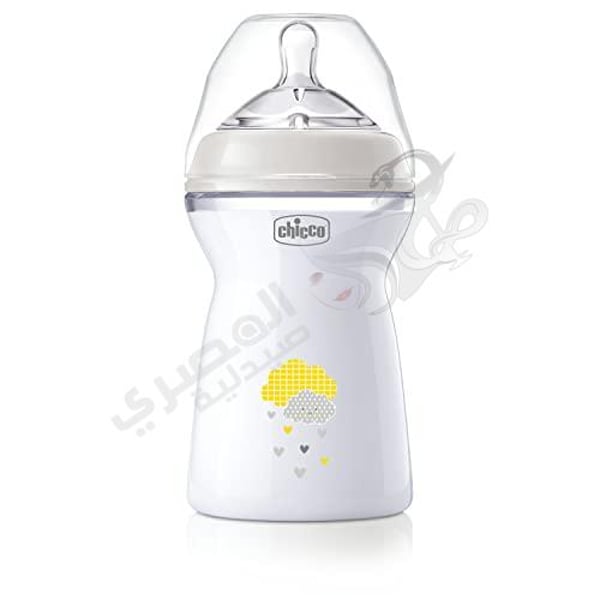 Chicco Naturalfeeling Bottle 330Ml Fast Flow 6M+ Silicone Neutral