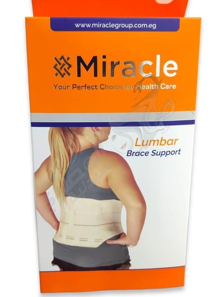 Miracle lumbar brace support 0011 Large Belt