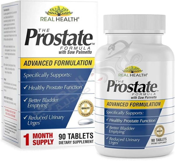 Real Health The Prostate Formula With Saw Palmetto 90 Tablets