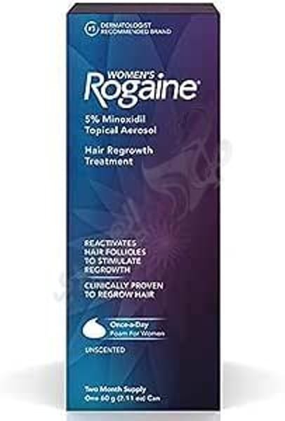 Rogaine WOMEN'S 5% Minoxidil topical aerosol foam for women 60g
