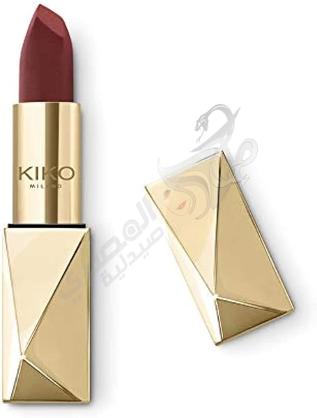 KIKO Milano Holiday Gems lasting luxury matte lipstick (09 Vino Dolce)