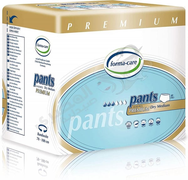 Forma-Care Premium Dry Pull Up Pants Medium 14 Pants