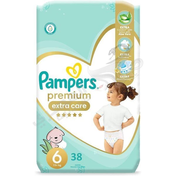 Pampers Premium Size 6 38 Ps