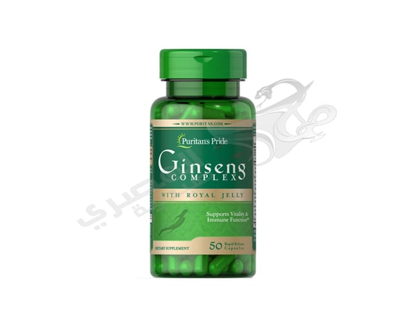 Puritan'S Pride Ginseng Complex With Royal Jelly 50 Capsules