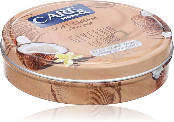 Care & more soft cream with glycerin 75 ml coconut