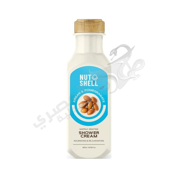 Nutshell Argan & Pomegranate Shower Cream 485 ml
