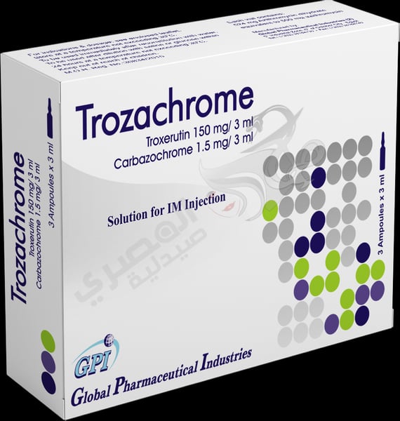trozachrome 3 ampoules x 3 ml