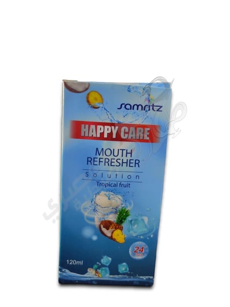 Happy Care Mouth Refresher Solution Tropical Fruit 120ml