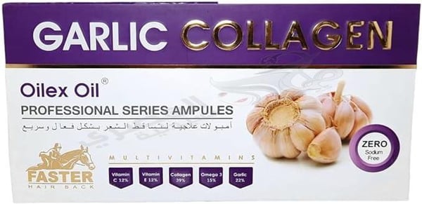Oilex Oil Garlic Hair Loss 5 Ampoule