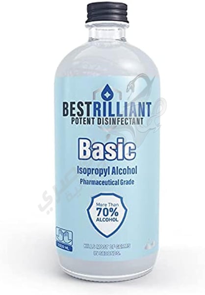 70 percent Alcohol Liquid - Bestrilliant Basic hand sanitizer (1 Liter)