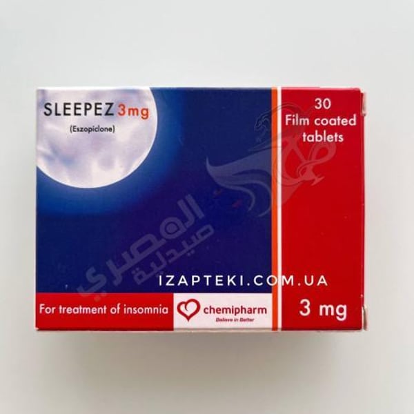 sleepez 3mg 30 tab