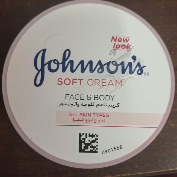 Johnsons Soft Cream Face & Body 300 Ml