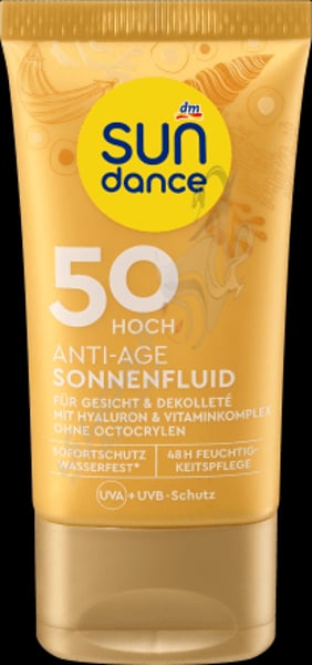 SUNDANCE Sonnenfluid Gesicht Anti Age LSF 50 50 ml