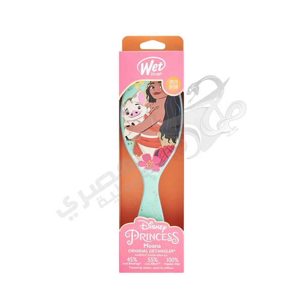 Wet Brush Disney Princess Moana Original Detangler – Kids Hair Brush for Smooth & Tangle