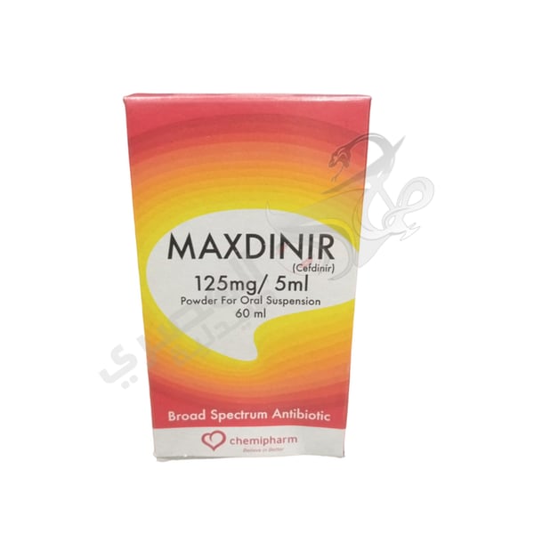 Maxdinir 125mg/5ml 60ml susp 2024