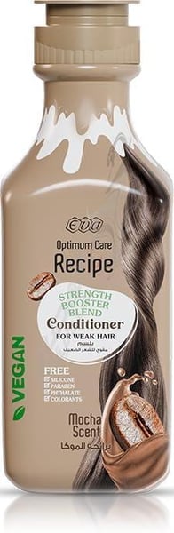 Eva Optimum Care Recipe Strength Booster Blend Conditioner Mocha Scent 350 Ml