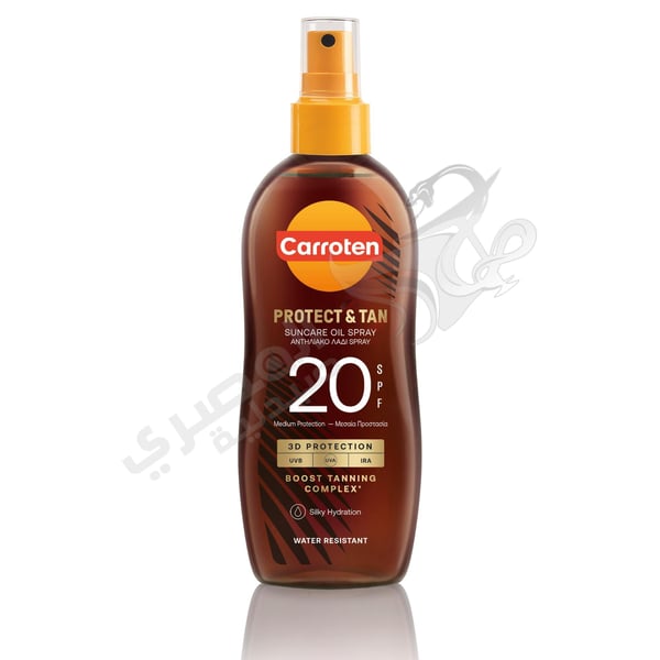 CARROTEN Protect & Tan Suncare Oil Spray SPF20 150ml 5201314180289