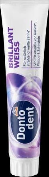 Dontodent Brillant Weiß Zahncreme 125 ml 4066447277388