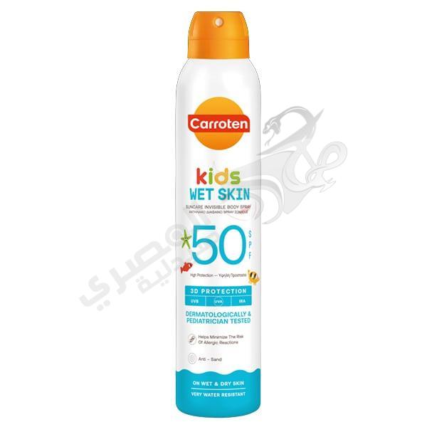 Carroten Kids Wet Skin Suncare Invisible Body Spray 3D Protection SPF 50 200 ml 5201314180708