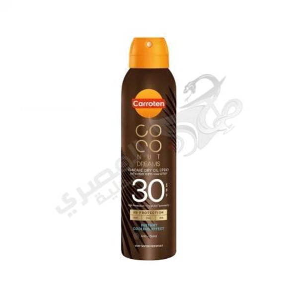 Carrotten Oil Spray Cocoa Dry SPF 30 150 ml 5201314180678