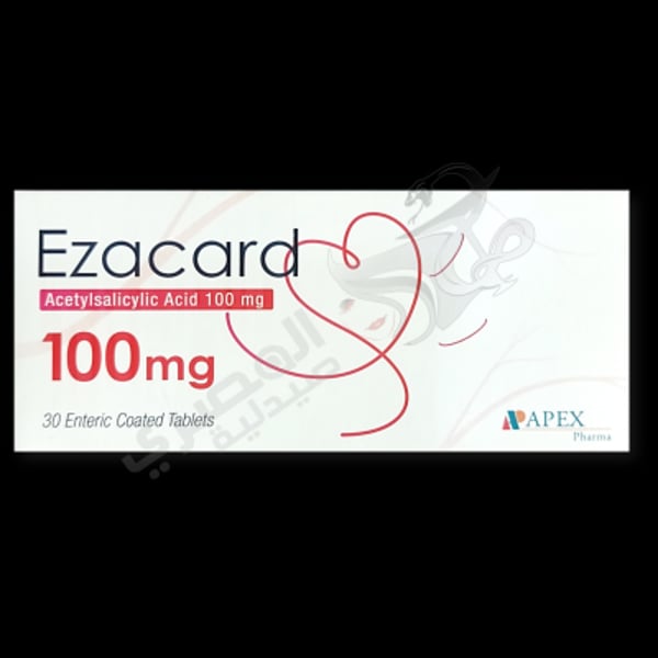 Ezacard 100 Mg 30 Tab 6223003207434
