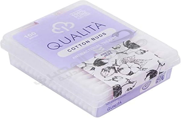 Qualita Cotton Buds 100 Pic 6224010427136
