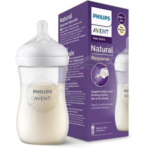 Philips Avent Natural Response Baby Bottle From first day of motherhood (1m+) 260 ml 8720689011662