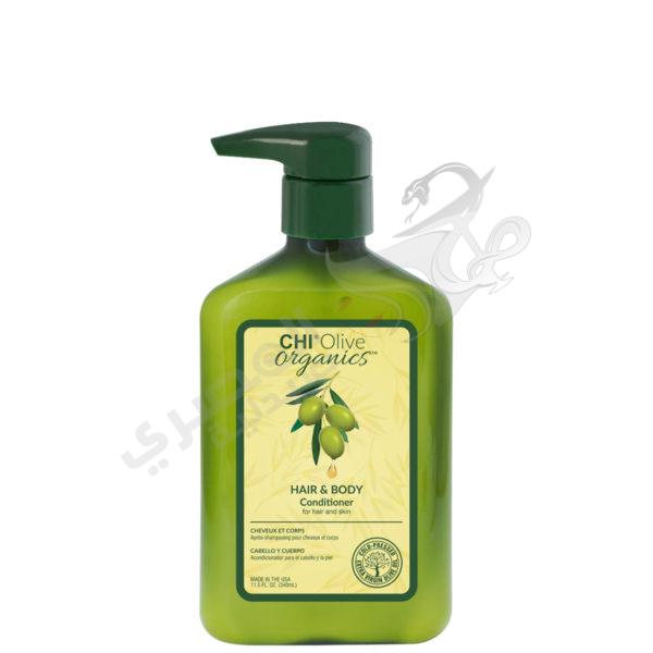 Chi Olive Organics Hair & Body Conditioner 340 Ml 