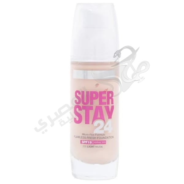 Maybelline Foundation Resistant Superstay 24 Hour Micro Flex SPF 19 012 Light Nude 30 ml.