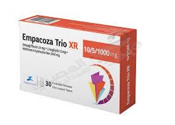 Empacoza trio xr 10-5-1000 mg 30tab 6224002652027