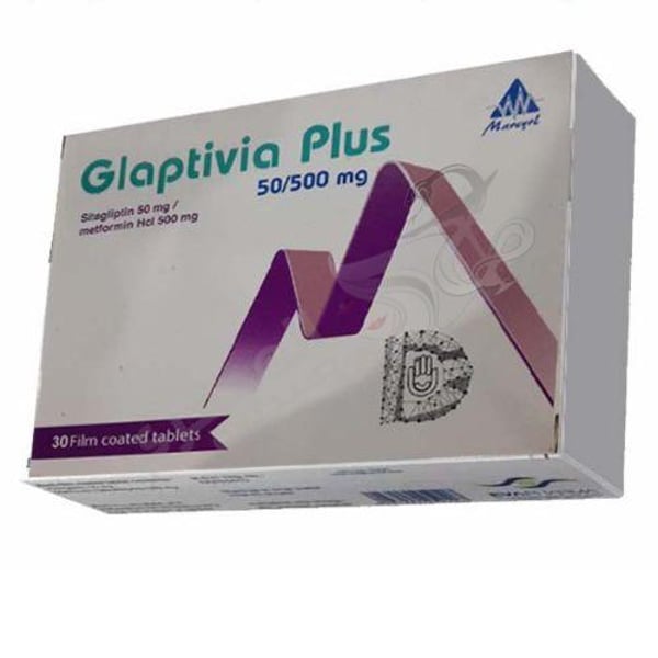 Glaptivia plus 50/500mg 30 Tap 6223003577773