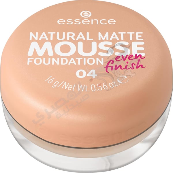 essence NATURAL MATTE MOUSSE FOUNDATION 04 