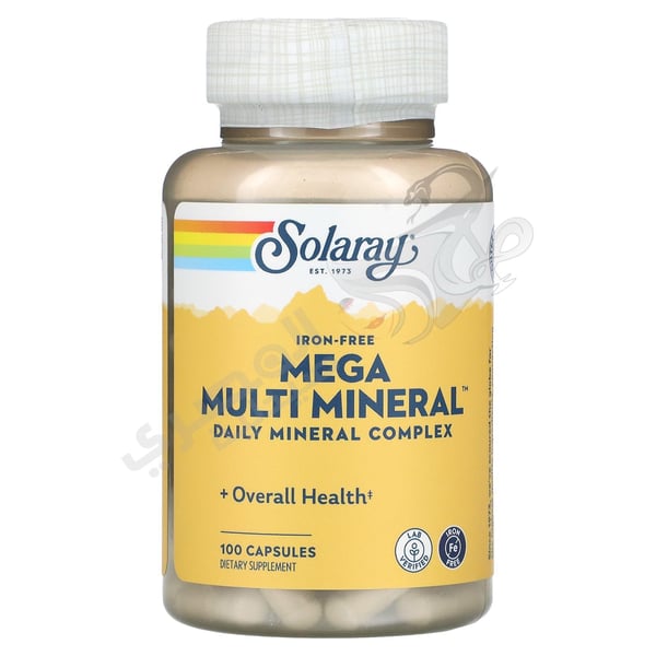 Special Import - Solaray Multi Mineral Mega Iron Free 100 Capsules 76280045130