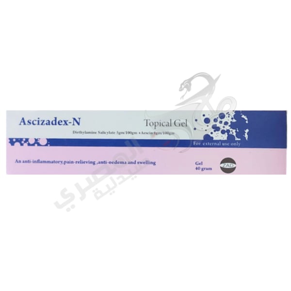 ASCIZADEX-N TOPICAL GEL 40 GM