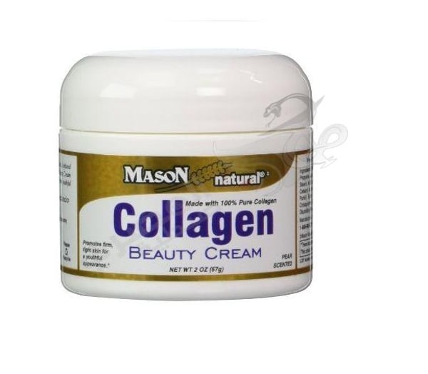 Mason Skin Cream Vitamins Collagen Beauty 100% Pure Collagen Pear Scent 57 Gm