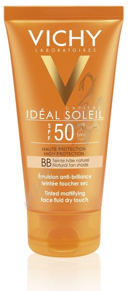 Vichy Sunblock Ideal Soleil Mattifying Face Fluid Dry Touch Spf 50 Ml