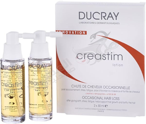 Ducray Creastim Lotion For Hair Loss Set Of 2 30 Ml
