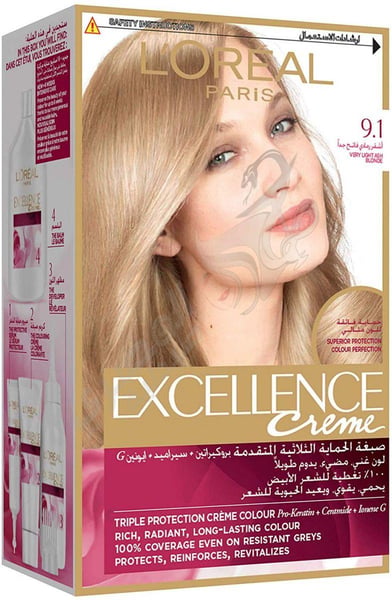 L'Oreal Excellence Creme 9.1 100 Gm