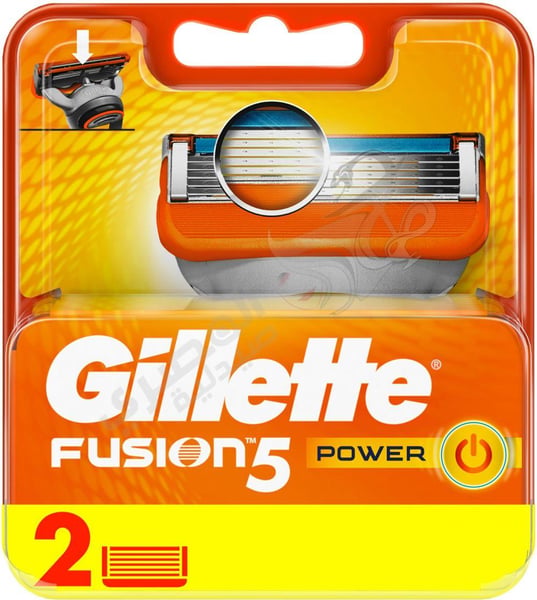 Gillette Fusion Power Mens By Gillete 2 Blades