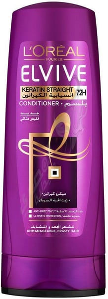 L'Oreal Conditioner Paris Elvive Keratin Straight By 400 Ml