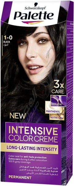 Palette Intensive Color Cream 1-0 Black Diamond 50 Ml