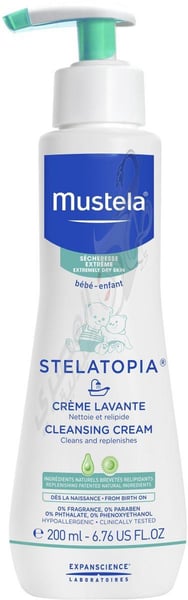 Mustela Cleansing Face Stelatopia Cream 200 Ml