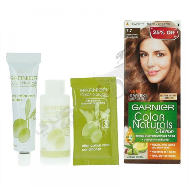 Garnier Color Natural 7.7 Deer Brown Gazelle 100 Gm