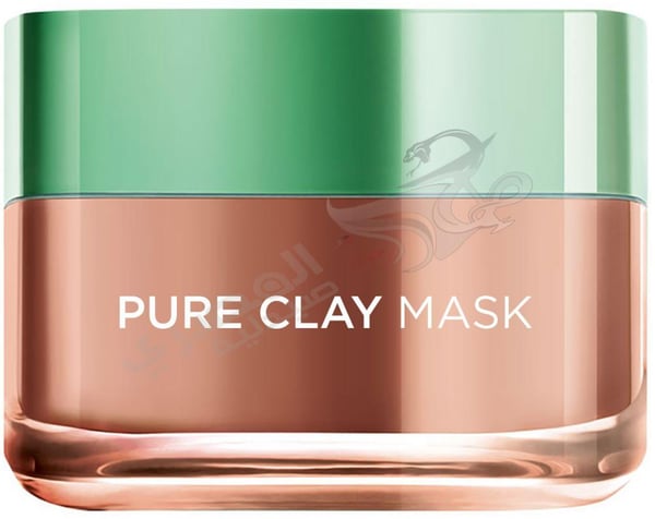 L'Oreal Mask Paris Pure Clay Red Face Red Algae Exfoliates And Brightens Pores By 50 Ml