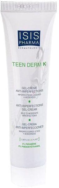Isis Pharma Teen Derm K Concentrate Face Wash Gel Cream 30 Ml