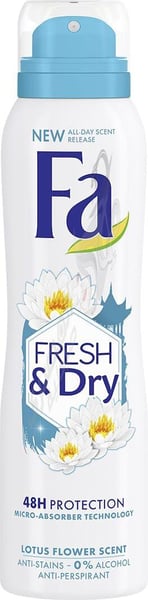 Fa Spray Fresh And Dry By Schwarzkopf 150 Ml