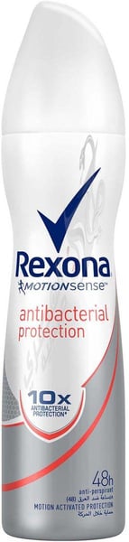 Rexona Women Antiperspirant Deodorant Anti Bacterial Spray By Unilover 150 Ml