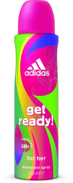 Adidas Women Get Ready Spray 150 Ml