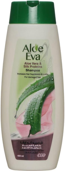 Eva Shampoo With Aloe And Silk Proteins By Pharma 400 Ml